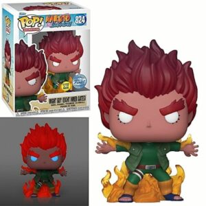 Funko Pop Naruto Shippuden Might Guy Glows In The Dark 824 EXC
