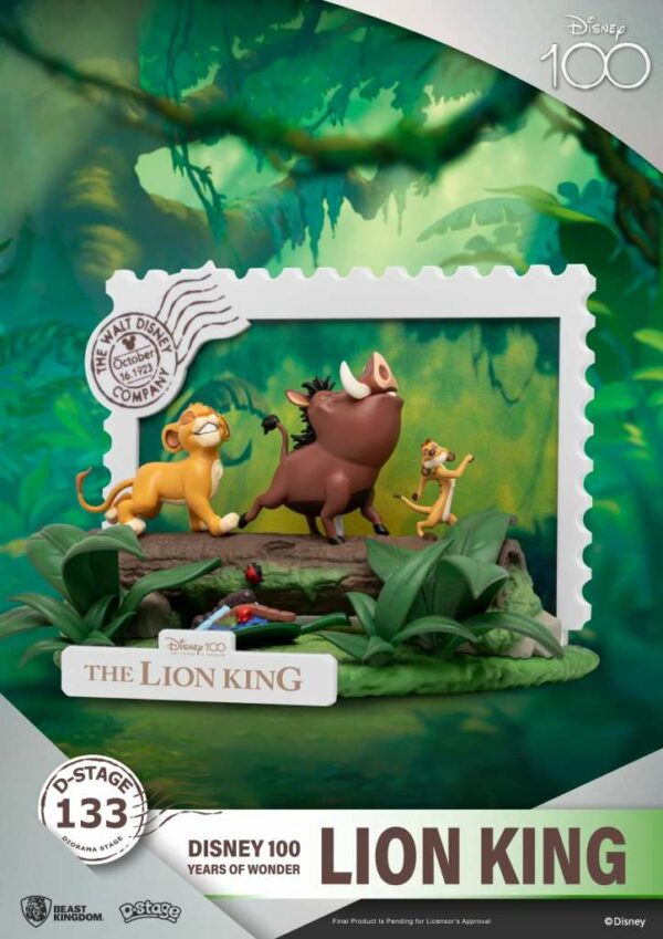 Statua D-Stage Disney 100 Years Lion King - immagine 4