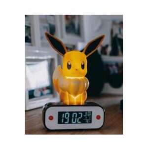Pokemon Eevee Led Lampada Digitale Alarm Clock