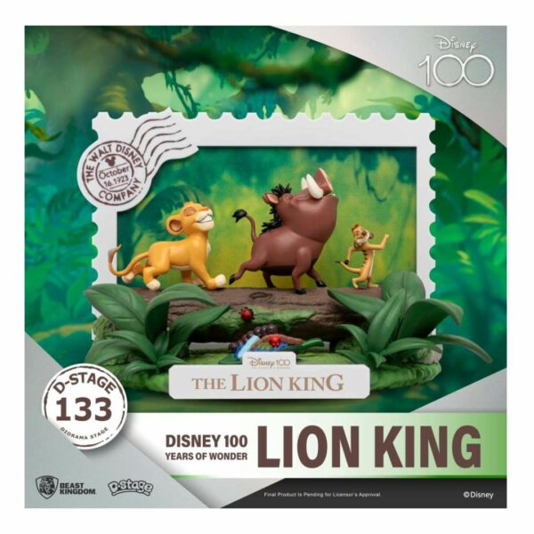 Statua D-Stage Disney 100 Years Lion King