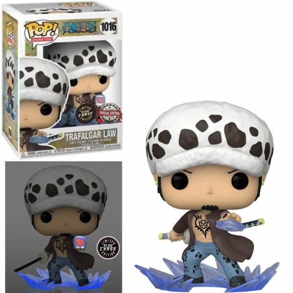 Funko Pop One Piece Trafalgar Law Limited Glow Chase 1016