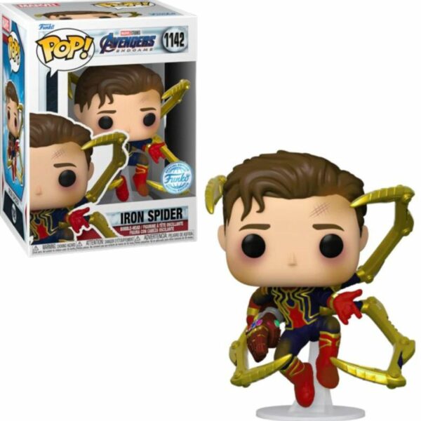 Funko Pop Marvel Iron Spider 1142 Exc