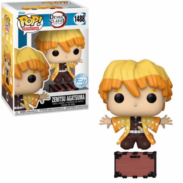 Funko Pop Demon Slayer Zenitsu Agatsuma With Box Exm