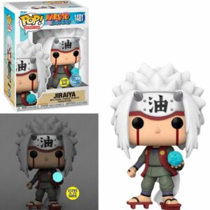 Funko Pop Naruto Shippuden Jiraiya With Rasengan Exc Glows In The Dark