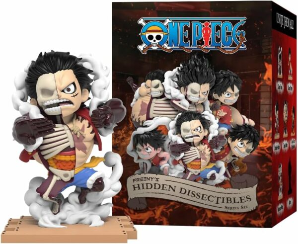 Mighty Jaxx Freeny's Hidden Dissectible One Piece Figure Box 6pz - immagine 6