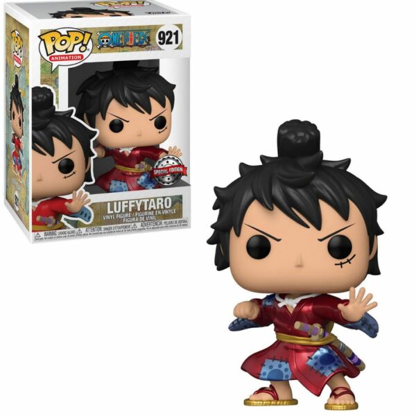 Funko Pop One Piece Luffytaro 921 Metallic Exc