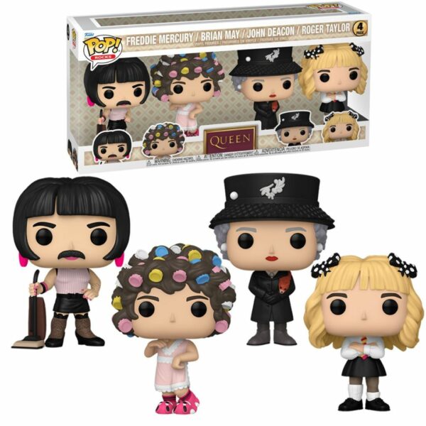 Funko Pop Rocks Queen I Want to Break Free 4-Pack