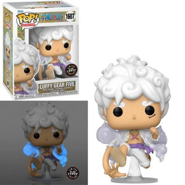 Funko Pop One Piece Luffy Gear Five 1606 Limited Glow Chase