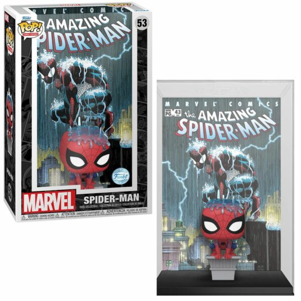 Funko Pop Marvel Comic Cover The Amazing Spiderman 53 Exc