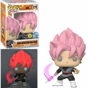Funko Pop Dragon Ball Super Black Goku Super Sayan Rose 1279 Exc Gitd