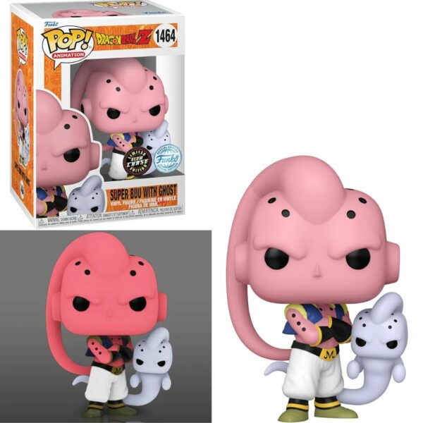 Funko Pop Dragon Ball Z Super Buu With Ghost 1464 Chase Edition