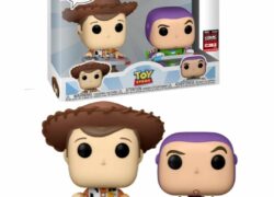 Funko Pop Disney Toy Story Woody & Buzzy Lightyear 2-Pack C2E2 2024 Exc