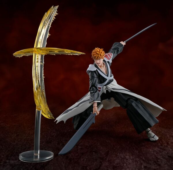 SH Figuarts Bleach Ichigo Kurosaki Dual Zangetsu - immagine 4