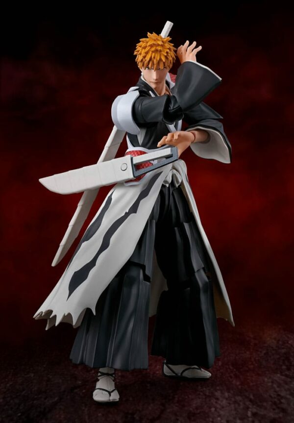 SH Figuarts Bleach Ichigo Kurosaki Dual Zangetsu - immagine 5