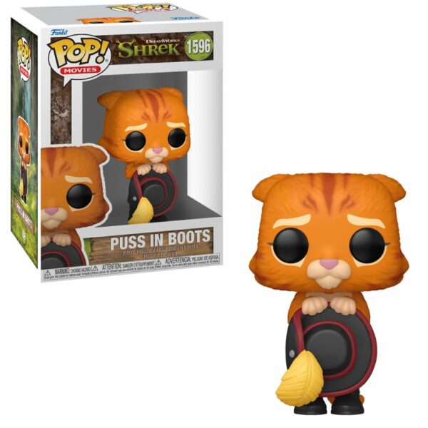 Funko Pop Shrek 30th Anniversary Puss In Boots With Hat 1596
