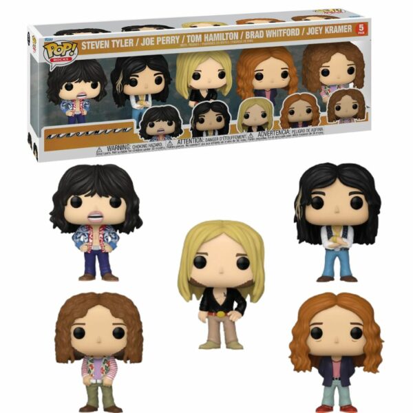 Funko Pop Rocks Aerosmith 5 Pack