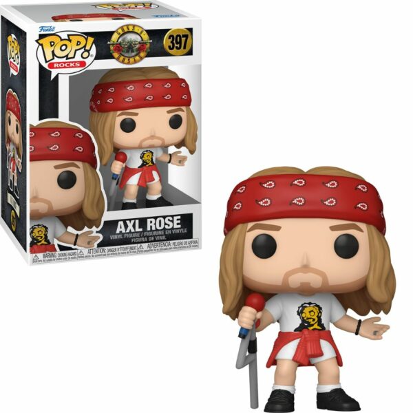 Funko Pop Rocks Guns N' Roses Axel Rose 397