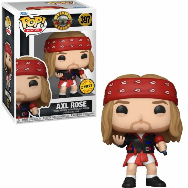 Funko Pop Rocks Guns N' Roses Axel Rose 397 Chase Edition