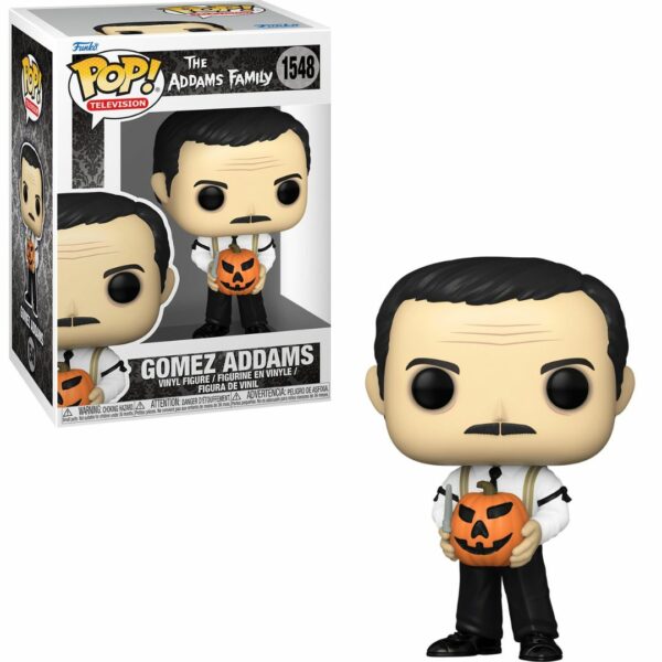Funko Pop The Addams Family La Famiglia Addams Gomez Addams With Pumpkin 1548