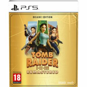 Tomb Raider 1-3 Remastered Deluxe Edition Steelbook Ps5