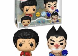 Funko Pop One Piece Luffy & Foxy 2 Pack Chase Edition