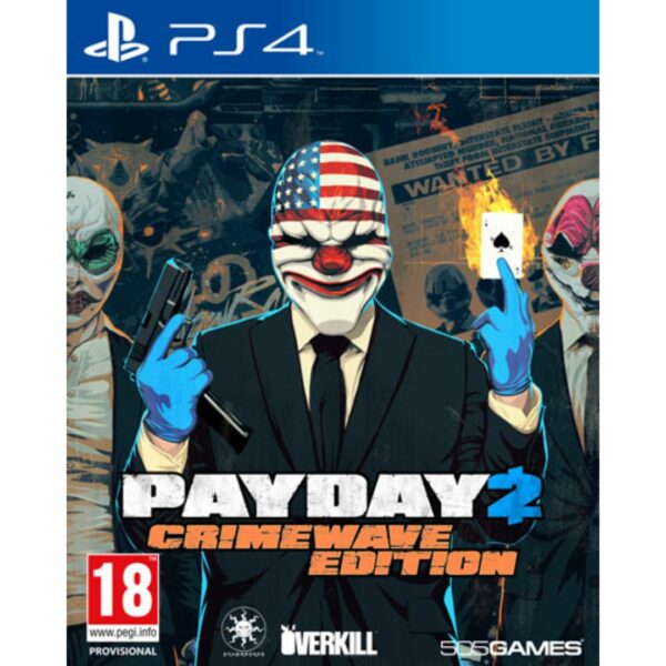 Pay Day 2 Crimewave Edition Ps4