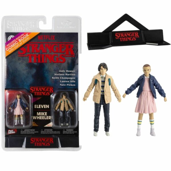 McFarlane Toys Action Figure Stranger Things Eleven & Mike Wheeler