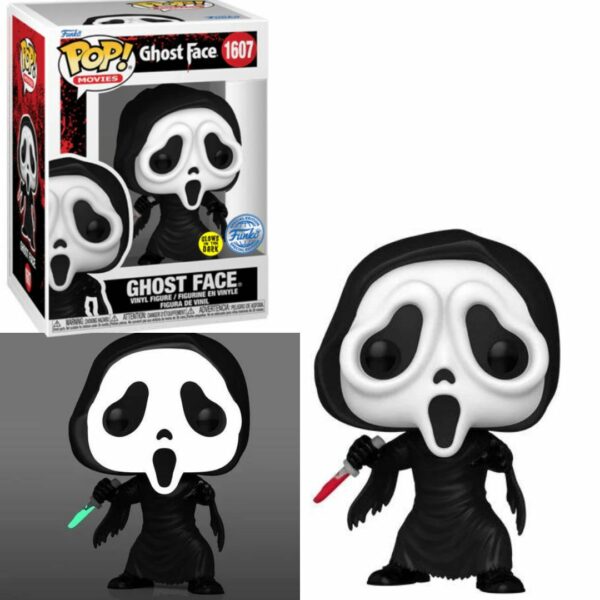 Funko Pop Scream Ghost Face 1607 Glows In The Dark Exc