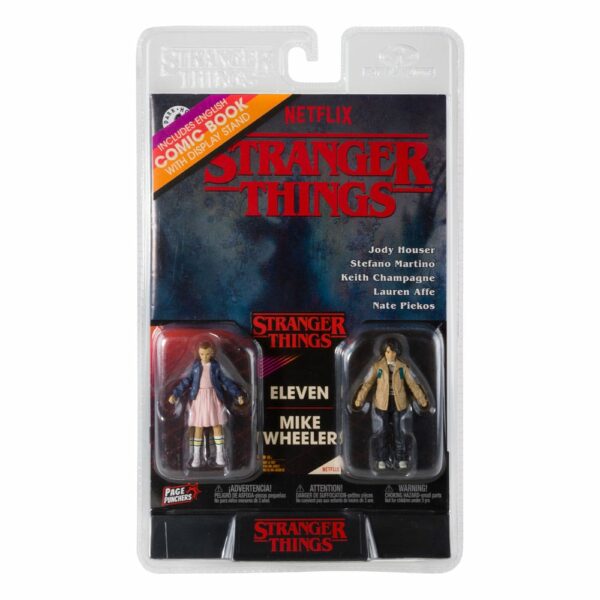 McFarlane Toys Action Figure Stranger Things Eleven & Mike Wheeler - immagine 3