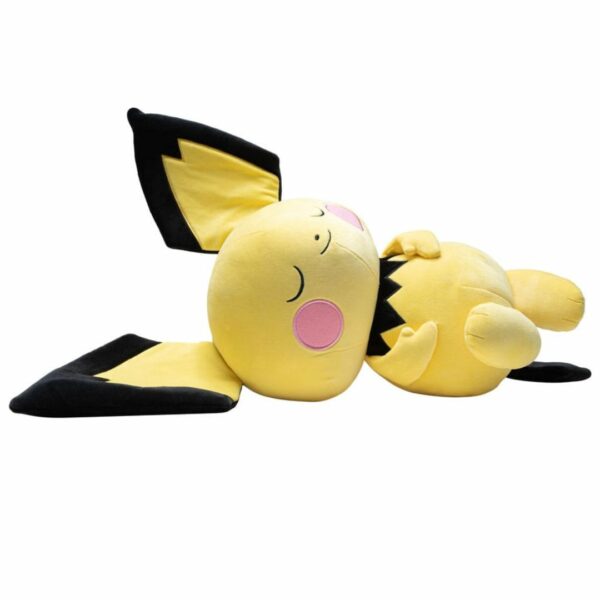 Pokemon Peluche Pichu Addormentato Sleeping 45cm