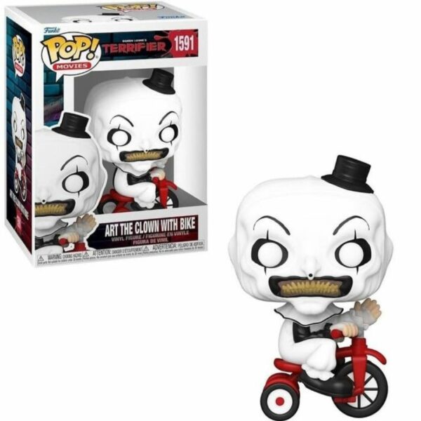 Funko Pop Terrifier Art The Clown With Bike 1591