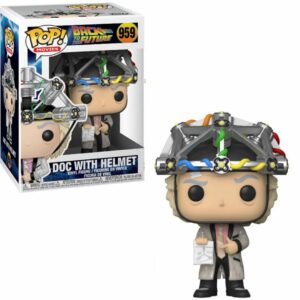 Funko Pop Back To The Future Ritorno Al Futuro Doc With Elmett 959