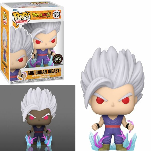 Funko Pop Dragon Ball Super Hero Son Gohan Beast 1703 Limited Glow Chase