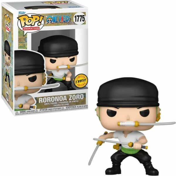 Funko Pop One Piece Zoro With Swords 1775 Chase Edition