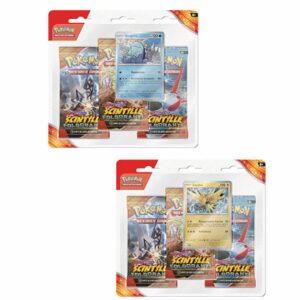 Pokemon Scintille Folgoranti Blister 3 Buste + 1 Card
