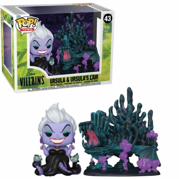 Funko Pop Disney Villains Ursula And Ursula's Lair Town 43