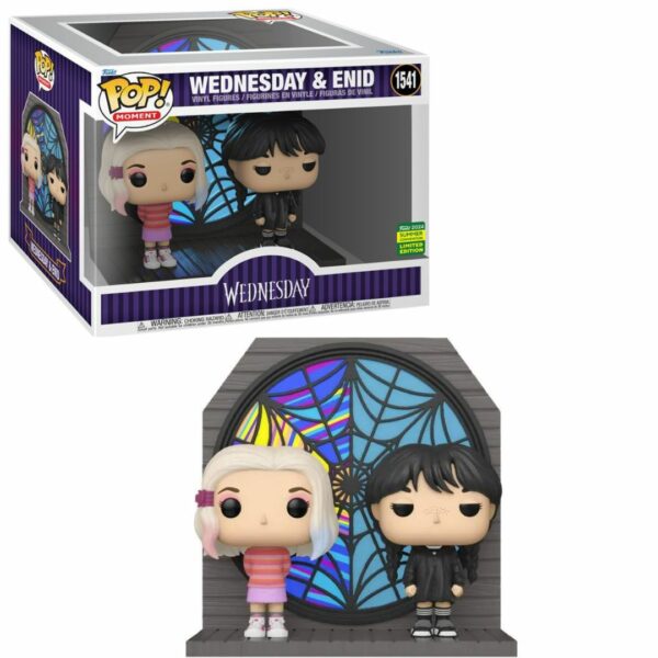 Funko Pop Moment Wednesday Mercoledì Addams & Enid 1541 SDCC 2024