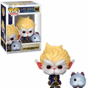 Funko Pop Arcane League Of Legends Heimerdinger With Poro 1605