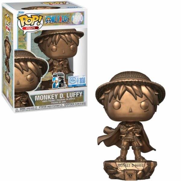 Funko Pop One Piece Monkey D Luffy Statue Bronze 1900