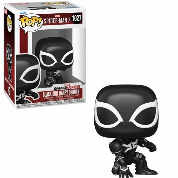 Funko Pop Spiderman 2 Black Suit Harry Osborn 1027