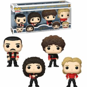 Funko Pop Rocks Queen Radio Gaga 4 Pack