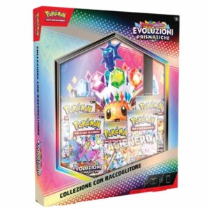 Pokemon Evoluzioni Prismatiche Collezione Con Raccoglitore ITA