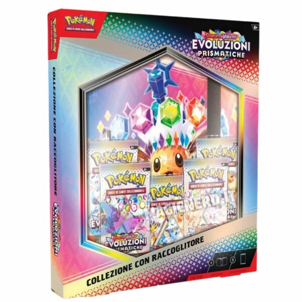 Pokemon Evoluzioni Prismatiche Collezione Con Raccoglitore ITA