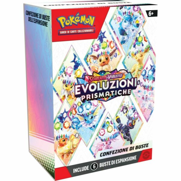 Pokemon Evoluzioni Prismatiche Bundle 6 Buste ITA
