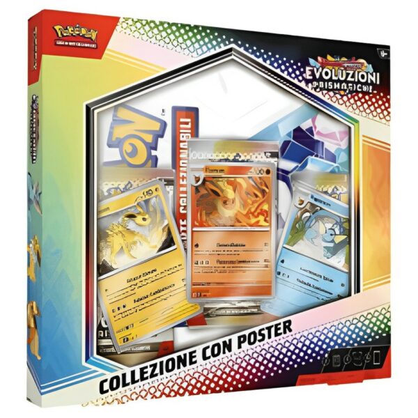 Pokemon Evoluzioni Prismatiche Collezione Con Poster ITA