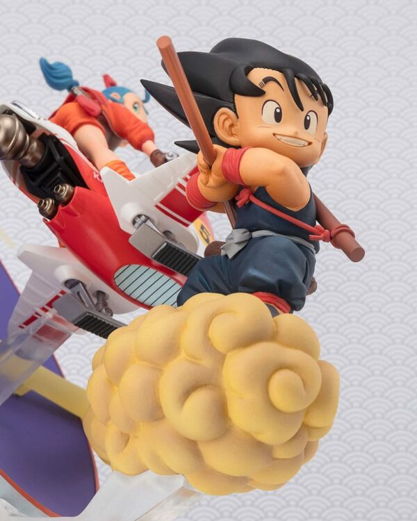 Figuarts Zero Dragon Ball Son Goku & Bulma 18cm - immagine 4