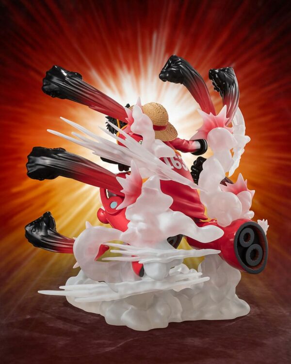 Figuarts Zero One Piece Monkey D Luffy Gum Gum Hawk Gatling - immagine 5