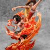 Megahouse One Piece P.O.P Neo Maximum Luffy & Ace Bond Between Brothers Limited - immagine 3