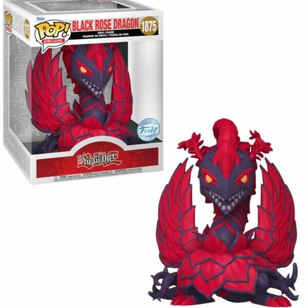 Funko Pop Deluxe Yu Gi Oh Black Rose Dragon 1875 Exc
