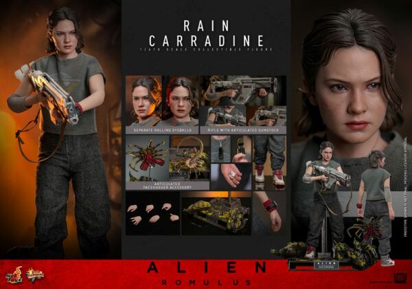 Hot Toys Alien Romulus Movie Masterpiece Rain Carradine 26cm - immagine 13